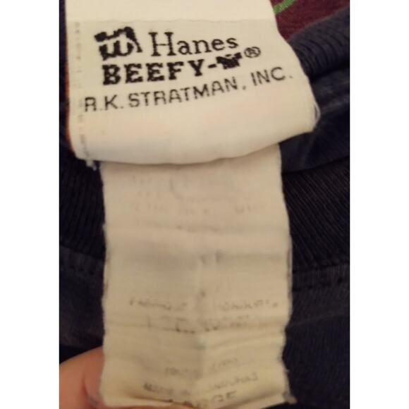 VTG Harley-Davidson Tee York PA Vehicle Operations Flame Graphic Biker USA SZ L - Picture 7 of 9